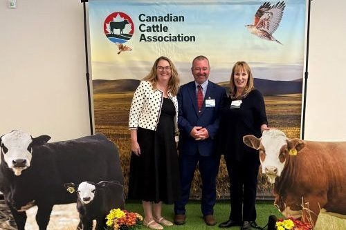 Beef Farmers Get Support from MP Rochefort